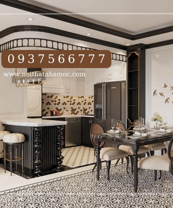 PHÒNG ĂN NM-111PA – PHÒNG BẾP | Nội thất Nhà Mộc