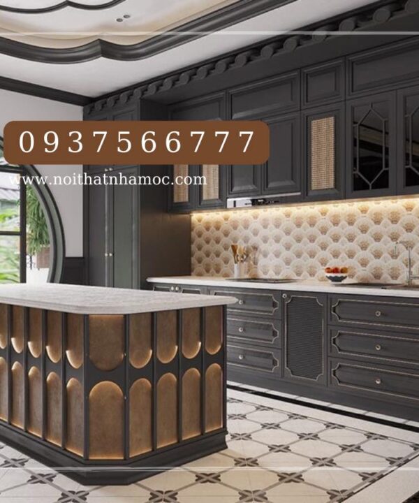 PHÒNG ĂN NM-108PA – PHÒNG BẾP CAO CẤP | Nội thất Nhà Mộc