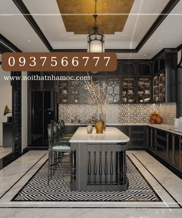 PHÒNG ĂN NM-119PA – PHÒNG BẾP CAO CẤP | Nội thất Nhà Mộc