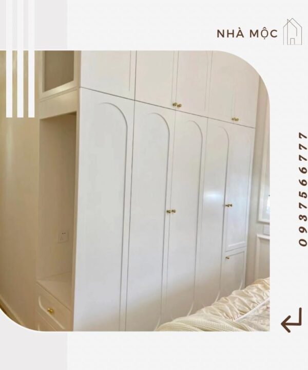 TỦ ÁO NM114 – PHÒNG NGỦ NÂNG CAO | Nội thất Nhà Mộc