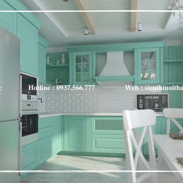 PHÒNG ĂN NM-176PA – PHÒNG BẾP CAO CẤP | Nội thất Nhà Mộc