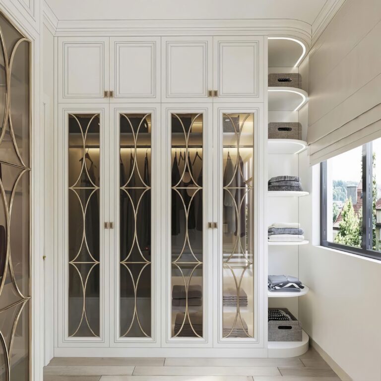 Kích thước: D2m x C2m4 x S60cm
Chất liệu: MDF melamine lõi xanh chống ẩm, cánh chạy pano, kính cường lực
Giá: 19.000.000đ