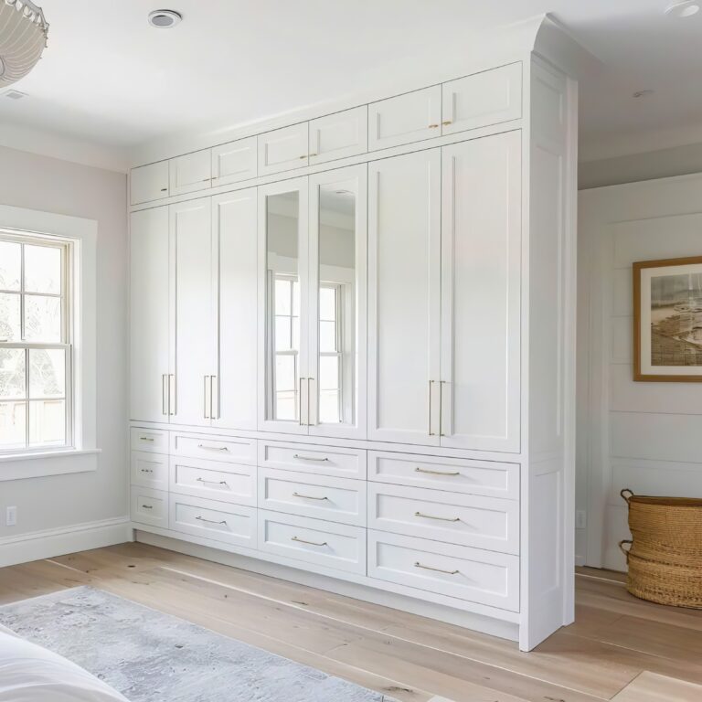 Kích thước: D2m8 x C2m4 x S60cm
Chất liệu: MDF melamine lõi xanh chống ẩm, cánh chạy pano, kính cường lực
Giá: 22.000.000đ