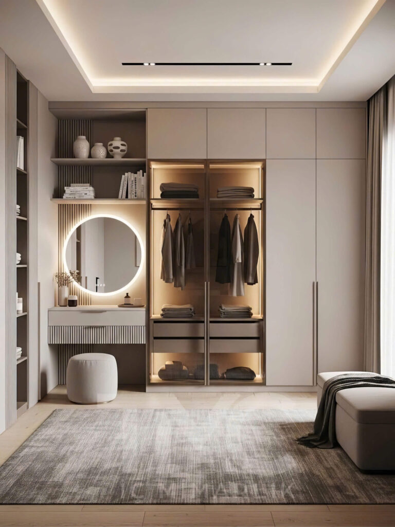 Kích thước: D1m6 x C2m4 x S60cm
Chất liệu: MDF melamine lõi xanh chống ẩm kết hợp nẹp nhôm + kính trong
Giá: 17.500.000đ
