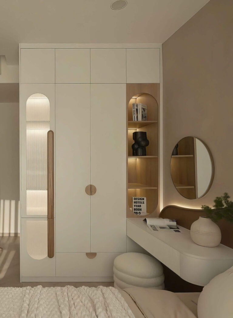 Kích thước: D2m x C2m4 x S60cm
Chất liệu: MDF melamine lõi xanh chống ẩm
Giá: 12.600.000đ